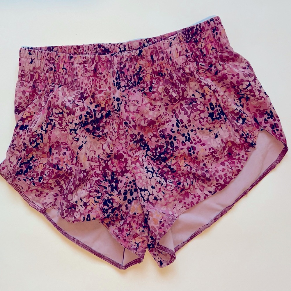 Athleta Printed Hustle shorts Size XXS